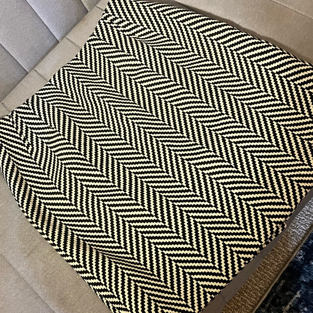 Tweed black and white Talbots skirt